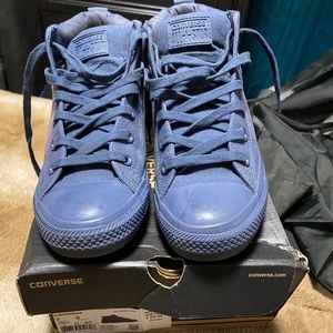Men’s 7 women’s 9 Converse ctas street mid navy